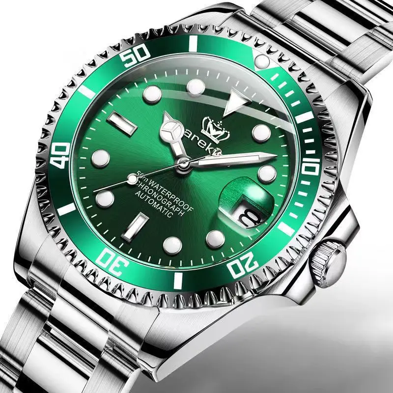 POEDAGAR 2024 New Luxury Watch Man Quartz Sports Men Watch Waterproof Luminous Stainless Steel Chronograph Men\'s Watches +box