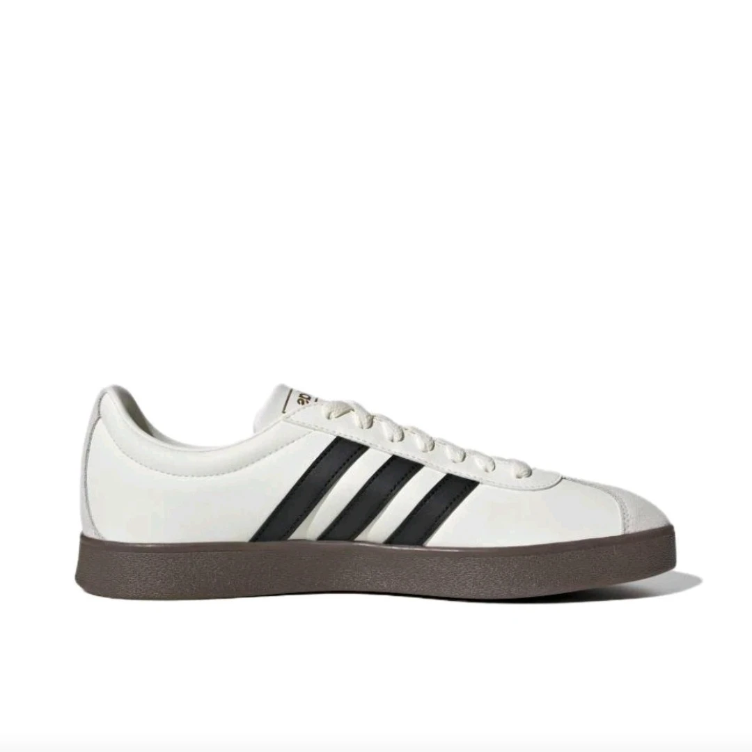 

Adidas VL Court 2.0 Classic Men's and Women's Skateboarding Shoes, Casual, Wear Resistant Sneakers, White/Black