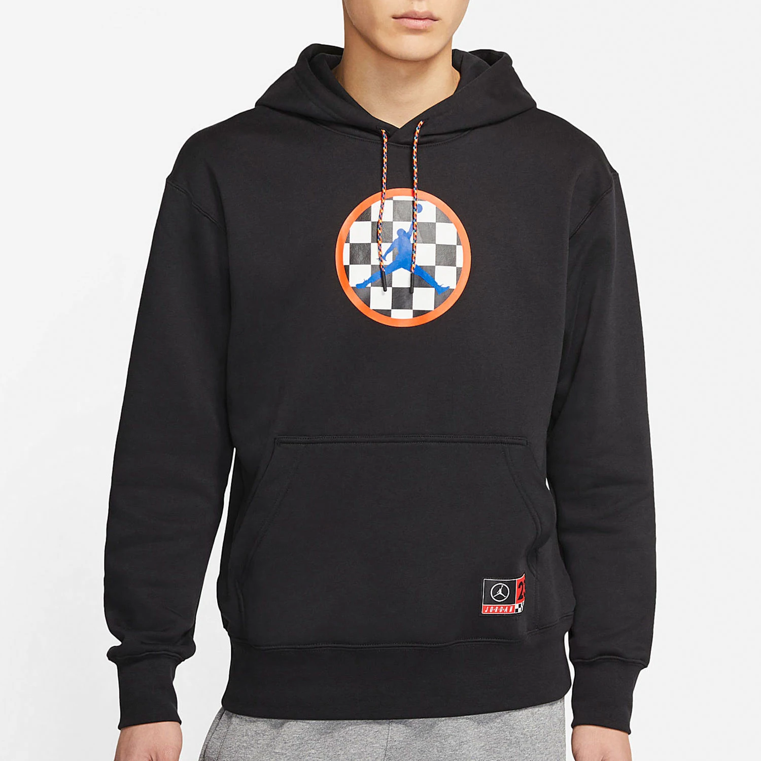 Nike Authentic JORDAN Men's Hooded Printed Casual Sweatshirt CV2785-010