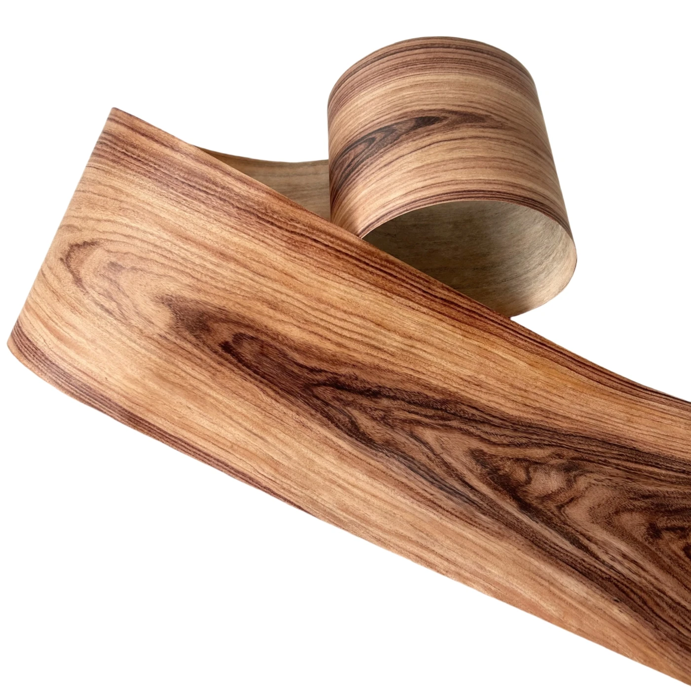Feuille de placage de palissandre naturelle 20x250cm, artisanat de placage en bois pour la restauration de meubles, de table et de haut-parleurs stéréo
