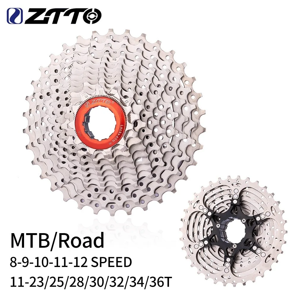 AliExpress NONE 8 Speed MTB Road Bike Cassette Ultralight 11-23/25/28/30/32/34/36T Bike Freewheel Card Type Variable Speed Gear Durable