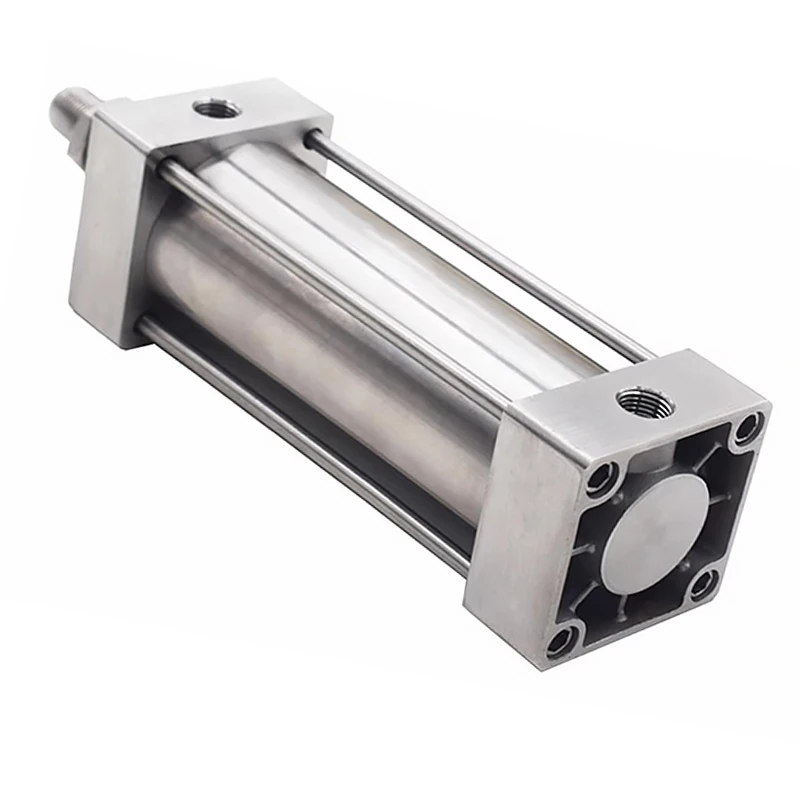 BSC Peumatic Cylinder Stainless Steel 304/316 BSC32/40/50/63/80/100 Multi Stroke Waterproof Corrosion resistant Customizable