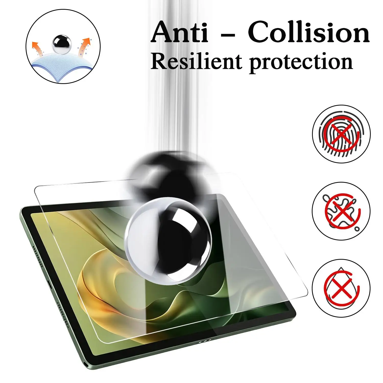 For Moto Pad 2026 5G Tablet Tempered Glass Screen Protector For Moto Pad 2026 HD Clear Anti Scratch Protective Glass Film view 2