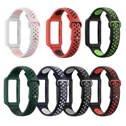 Sport Silicone Strap For Huawei Band 8 Smart Watch Replacement Wristband Correa Bracelet Breathable Strap For Huawei Band 8