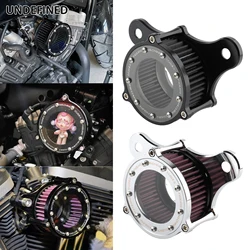 Motorcycle Air Filter Intake Cleaner System Kit For Harley Touring Road King Ultra Limited Dyna Super Glide Softail Night Train