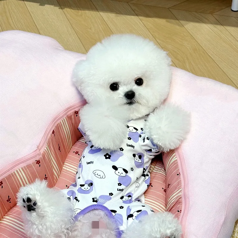 

Fullmark Animal Pet Pajamas Dog Belly Protectors Anti Cold Four Legged Clothes Small and Medium Dogs Winter Warm Clothes