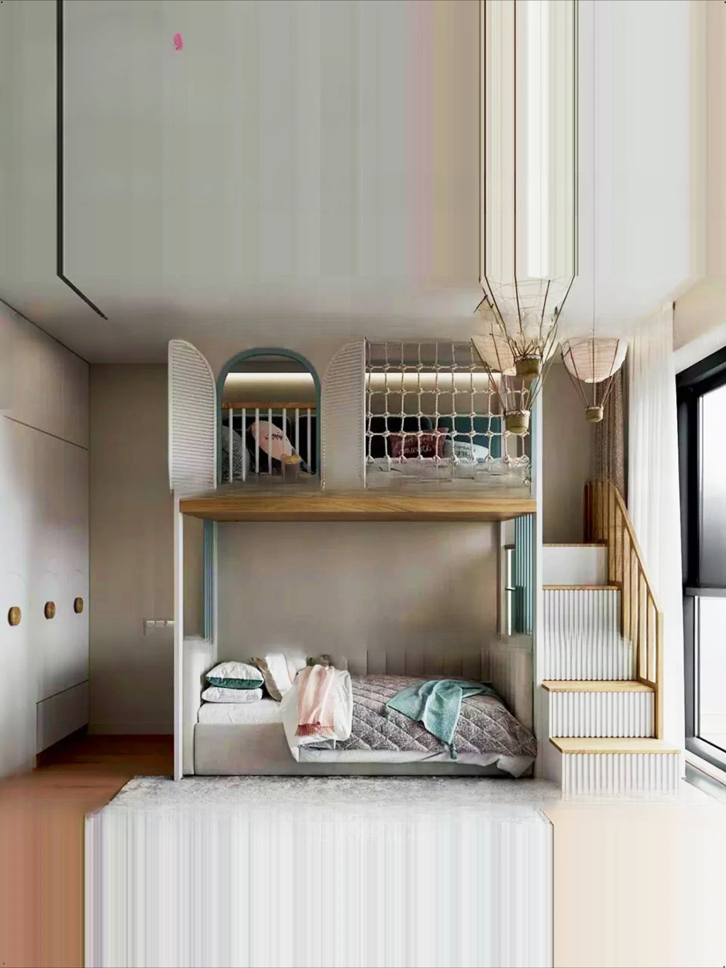 Sono disponibili pavimenti superiori e inferiori per adulti. Piccolo doppio essere d, a castello superiore e inferiore, legno massello genitore-figlio be d.