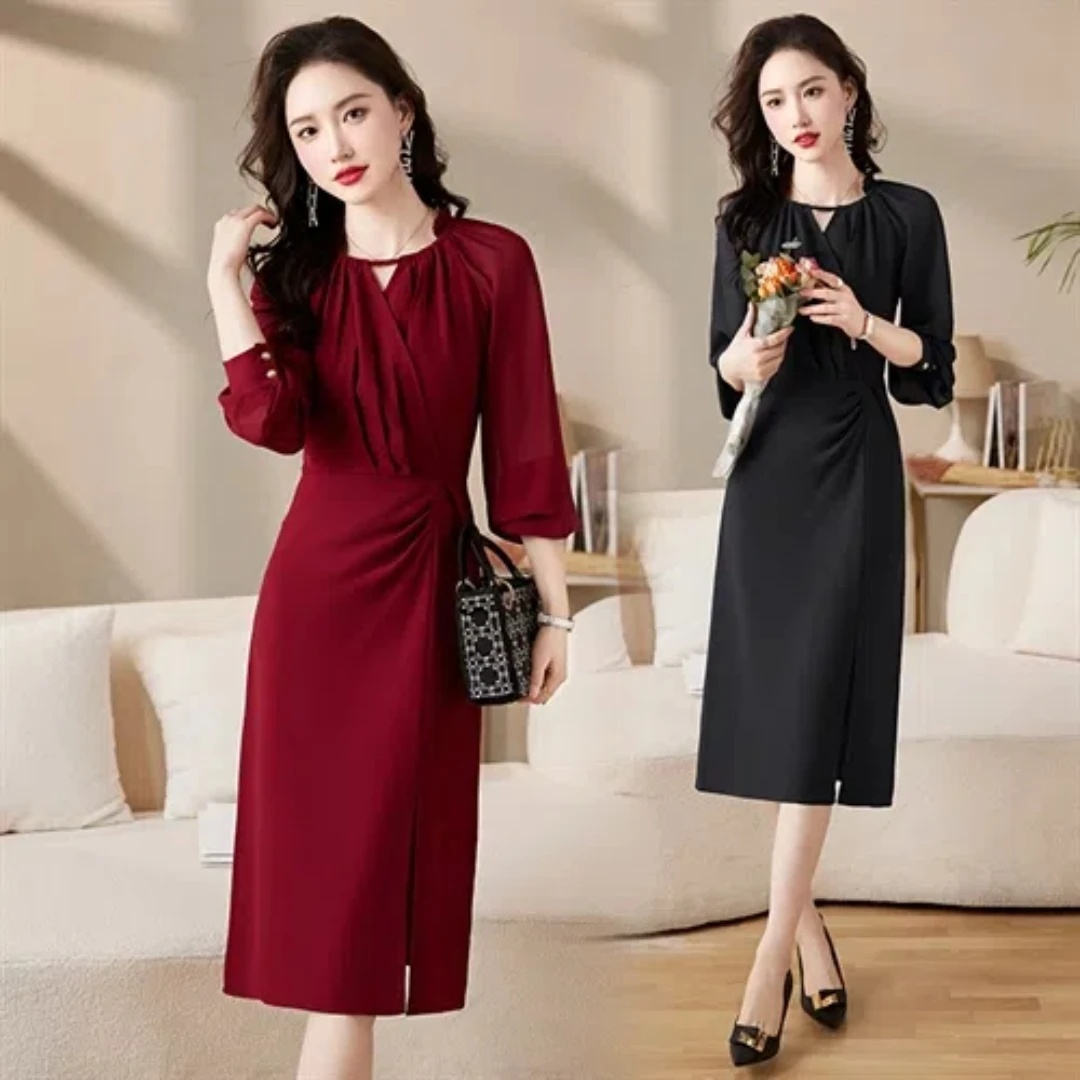 

DRESSTELLS Women's Cocktail Dresses,Vintage Stately Wedding Guest Skin-friendly Elegant and Comfortable Spring and Summer Dresse