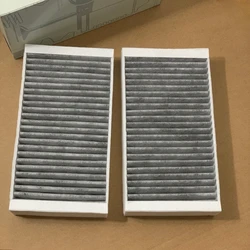 2Pcs Air Cabin Filter  A1648300218 For W164 ML280 ML300 320 ML63 GL320 CDI GL350 420 450 500 R350