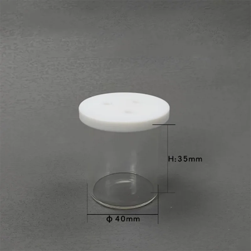 Xin Tester 30-1000ml Five Ports Three Electrodes System Non-sealed Electrolytic Cell Redox Reaction Experiment Electrolytic Cell