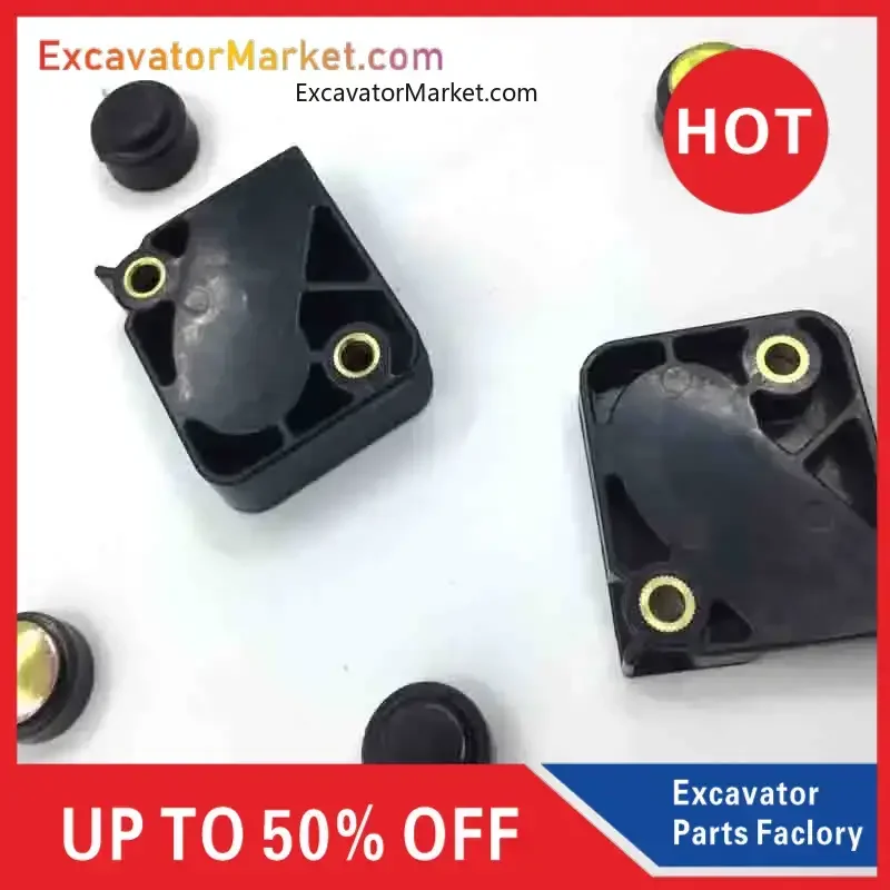 For excavator for Excavator parts Komatsu PC110 130 200 360-7 front glass pulley track limit block.