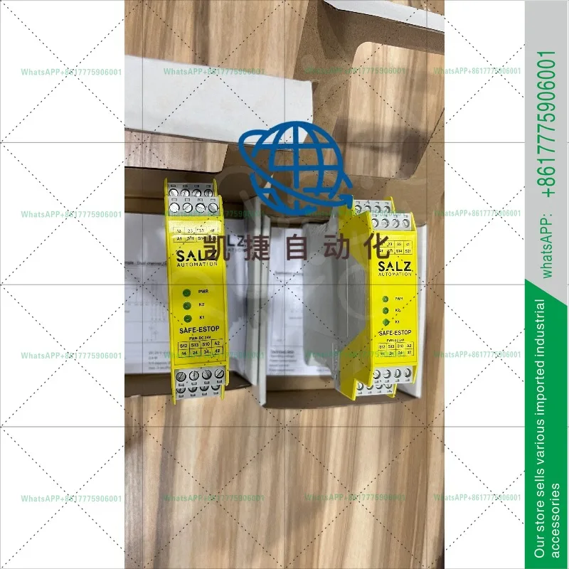SAFE-ESTOP SKU: SA-SAFE-ES-01-00 Relé de seguridad SALZ