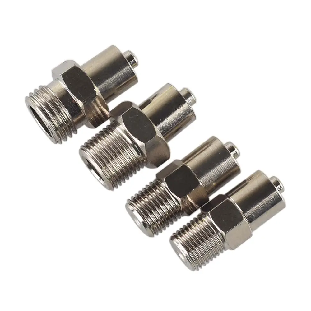 Pneumatic Fitting Dispense Double Screw Valve Adapter Luer Lock Automatic Dispensing Valve Connector 10pcs