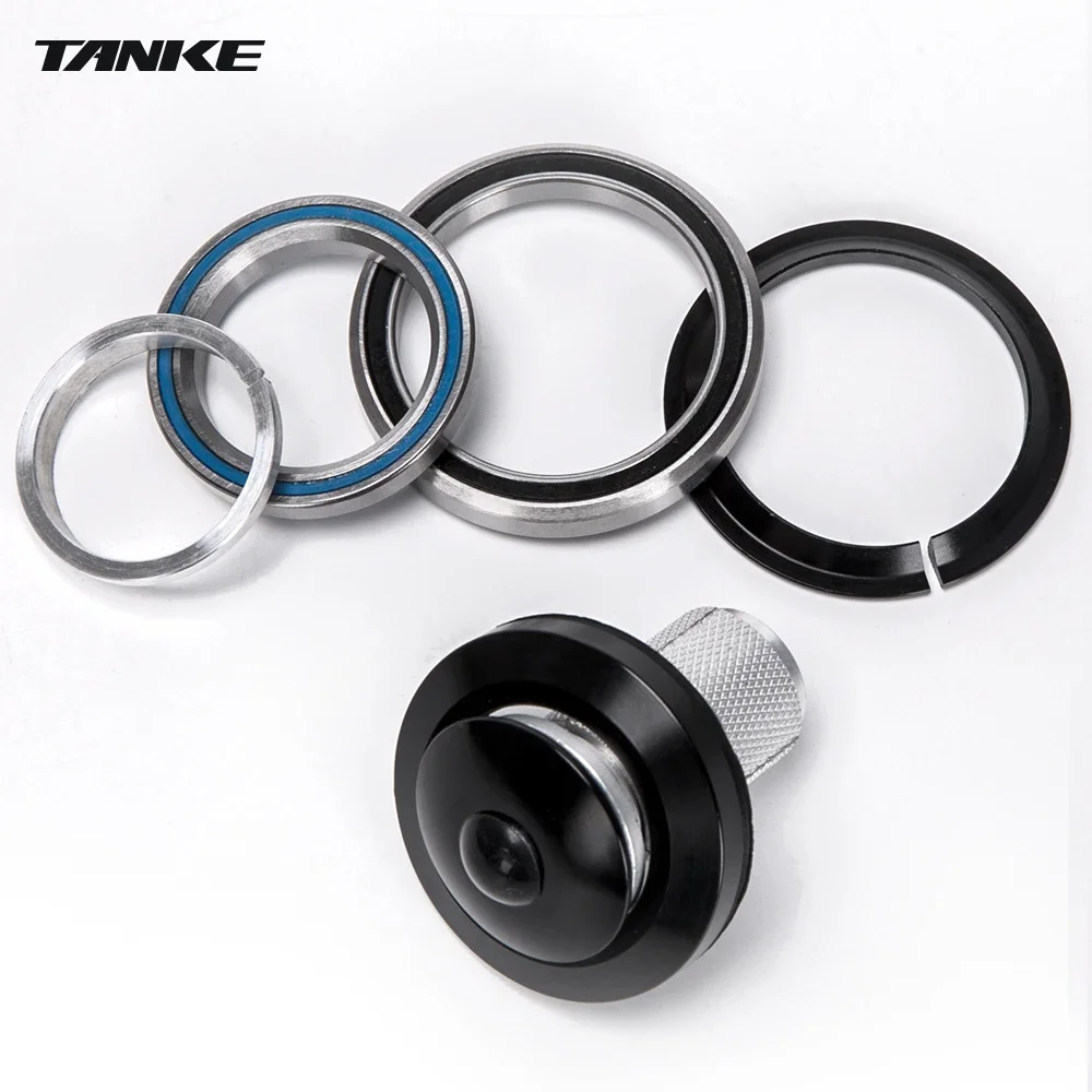 TANKE-MTB Mountain Bike Bowl Group, Aluminum Alloy Headset,Tapered Straight Fork Bearing,44-52mm,55mm,56mm,11/8 ",11/2",28.6mm image 5