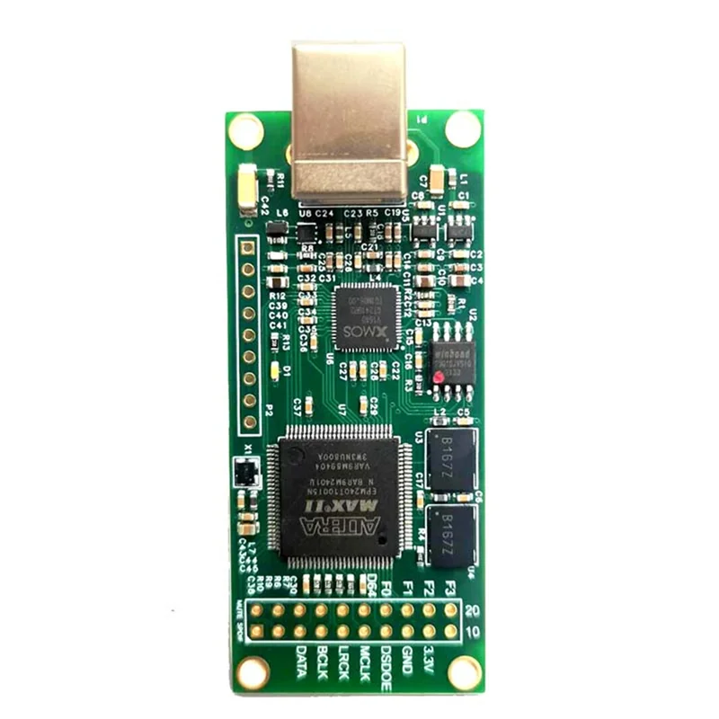 FORW-USB Digital Interface XMOS XU316 I2S IIS MQA Compatible With Amanero DSD512 PCM768 For Hifi DAC Amplifier