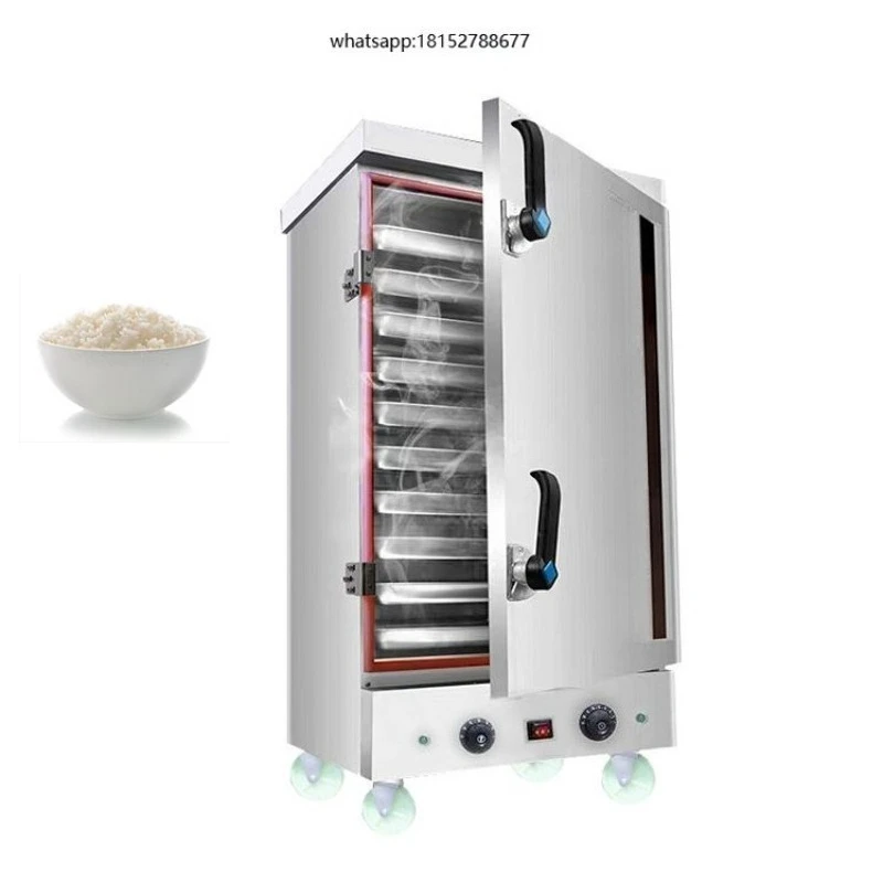 Gas Food Steamer Stainless Steel Rice Steamer