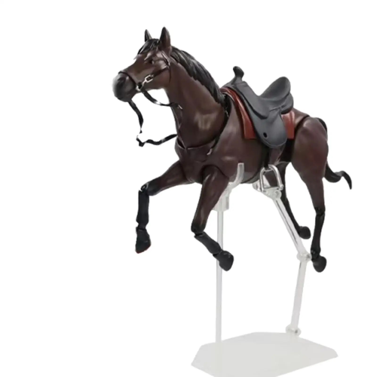 Statue de cheval réaliste, décoration d'intérieur créative, animal de ferme, collection, figurine de poney, modèle pour cadeau d'anniversaire pour enfants