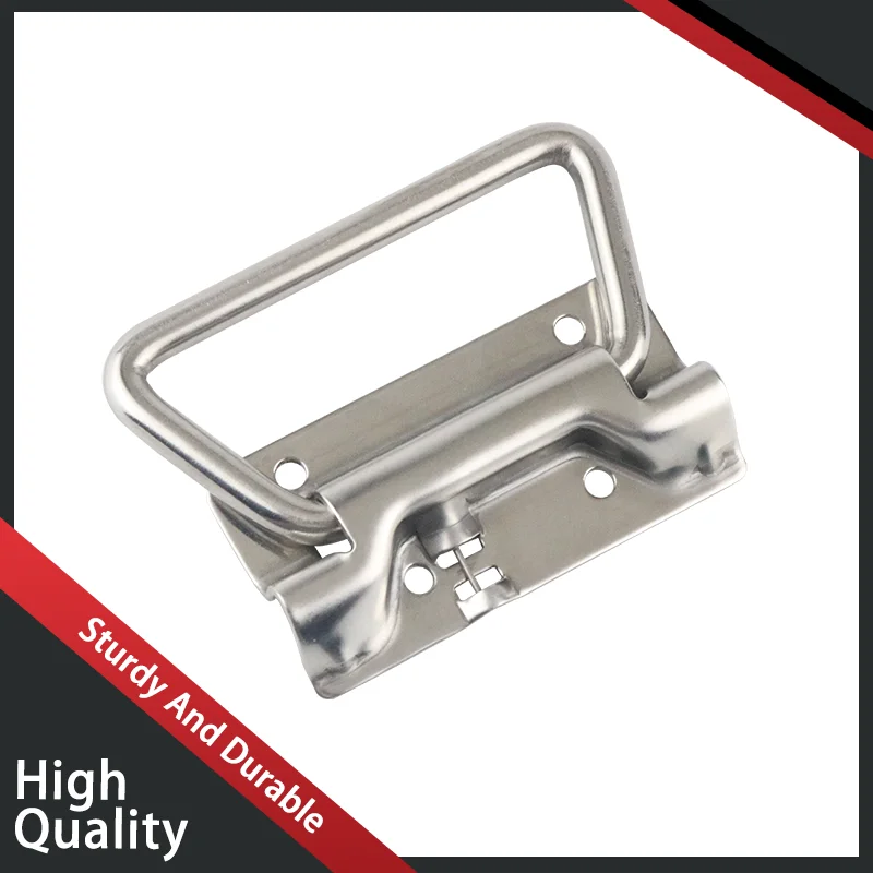 سميكة للطي صندوق النشاط مقبض حلقي 304 الفولاذ المقاوم للصدأ صندوق النار الجانب سحب صندوق المعدات الصناعية #2