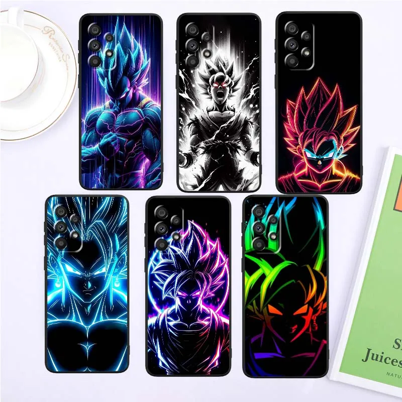 

Dragon Ball Luminous Cool For Samsung A42 A41 A35 A34 A33 A32 A25 A24 A23 A21s A04 A03 Note 20 Ultra 5G Black Phone Case