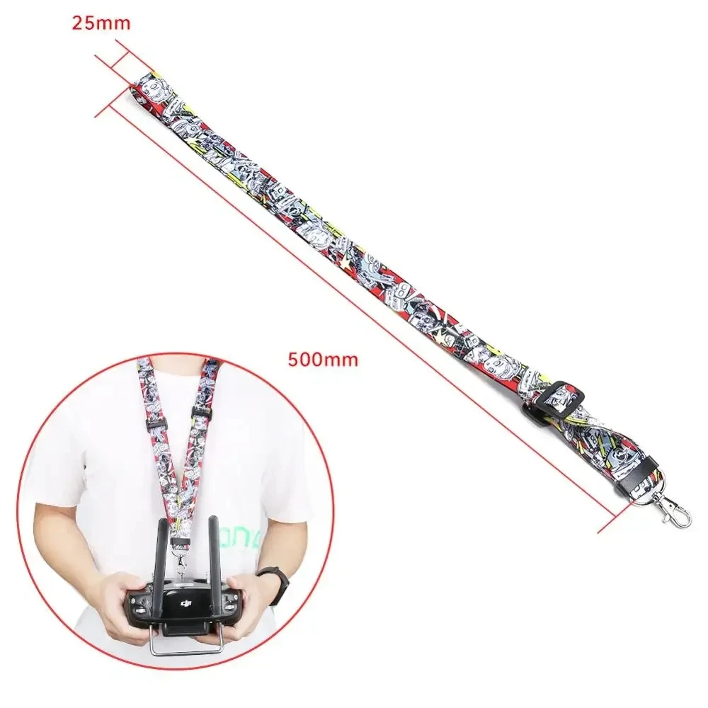 IFlight 25x500mm Adjustable Transmitter / Remote Controller Neck Strap Belt for FPV Drone Remote Control Strap