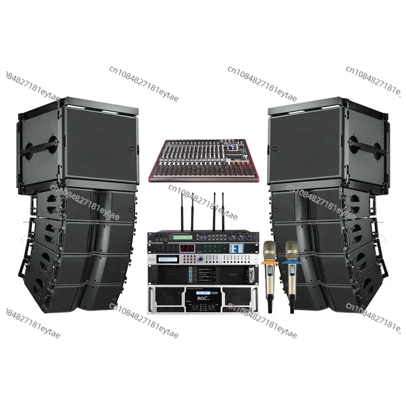 Waterproof Active Stage Audio Set Large Outdoor Performance Professional Speaker Bar High Power Line Array Audio