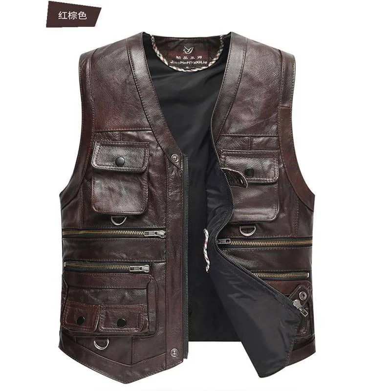 #29 Trending Mens Leather Coats Right Now