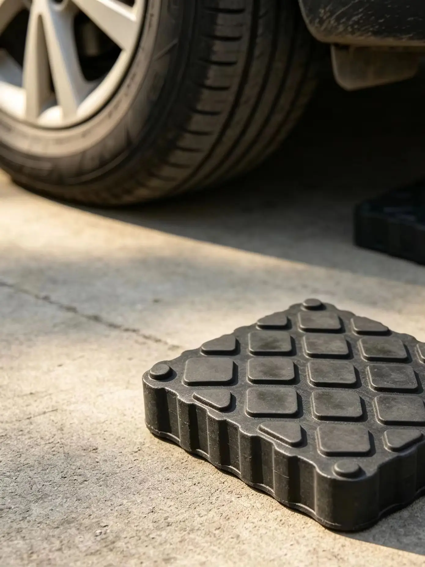 Gummipolster für Wagenheber, 2 Stück, Hebeblöcke, höhenverstellbare Schutzpolster für Wohnmobil-Stabilisatoren, Autozubehör – Detail 1
