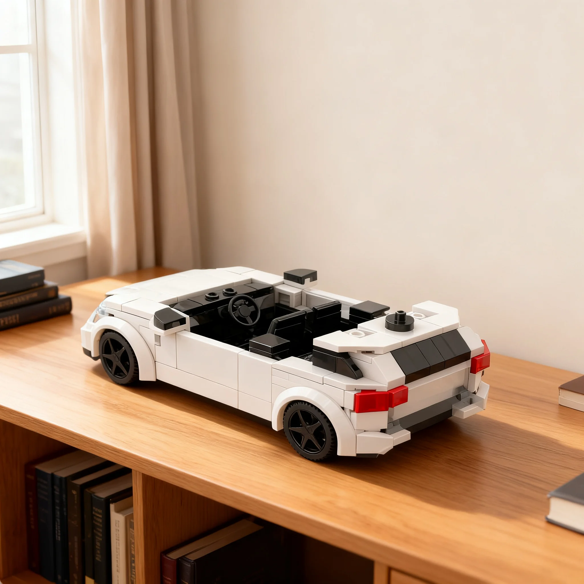 235pcs MOC City Champions SEAT Ibiza Model Christmas Gift Collectible Display DIY Assembly Collection And Ideas