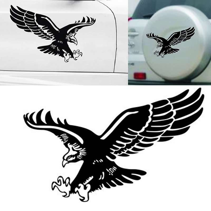 

Vinyl Labels Decor Car-styling Auto Animal Car Sticker and Decals Large Pattern Waterproof Eagle Totem Big Car Stickers 30*19cm