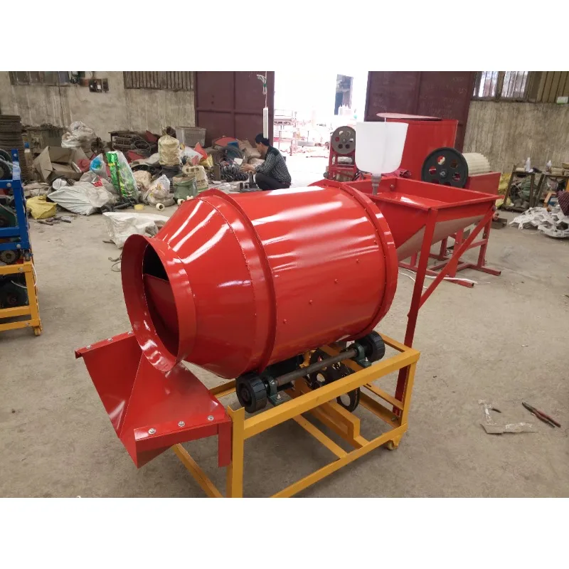 Horizontal seed mixer peanut wheat corn rice multifunctional seed coating machine feed mixer powder  Agricultural Machinery
