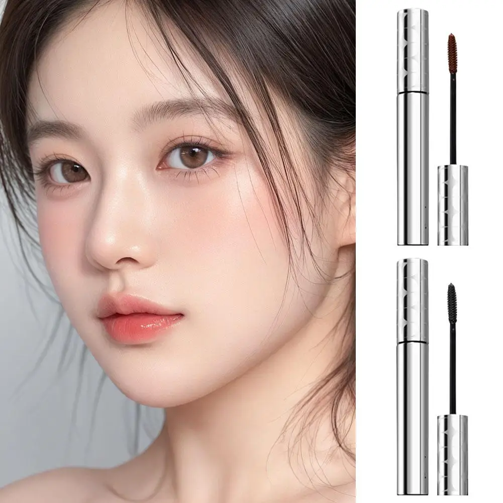 NEW 4D Thick Eyelash Mascara Lengthening WaterproofEyelash Enhance Dry Quick Mascara Black Natural Extension Eyelash Makeup N4R1