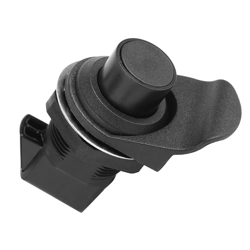 Easy Installation Marine Latch Boat Door Latch Black Push Button Latch Plastic Push To Close Latch Glove Box Latch