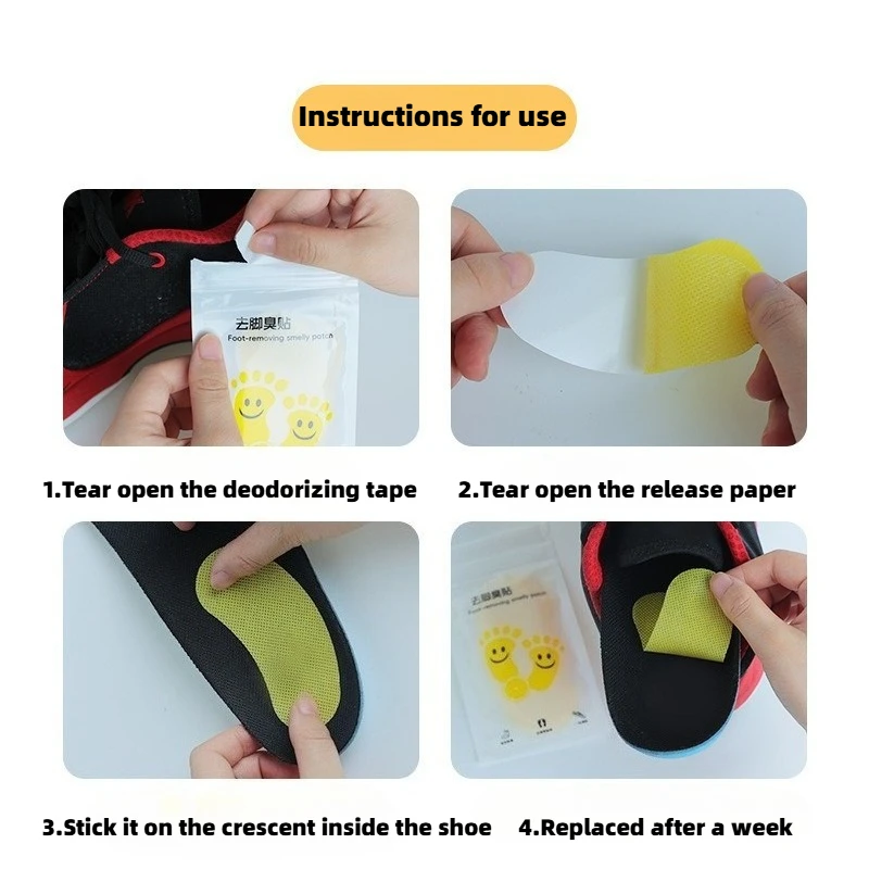 1 مجموعات الأحذية مزيل الرائحة مزيل العرق التصحيح تحت الإبط مزيلات العرق حذاء رياضة رائحة الطازجة نعل مضاد للتعرق منصات عرق الإبط #3