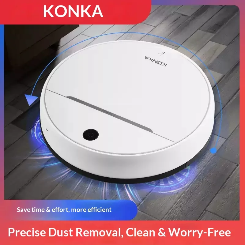 KANKA KC-VS46 Robot Vacuum Cleaner Sweeping Suction Dragging Intelligent obstacle recognition Sweeping Robot Vacuum Hair suction