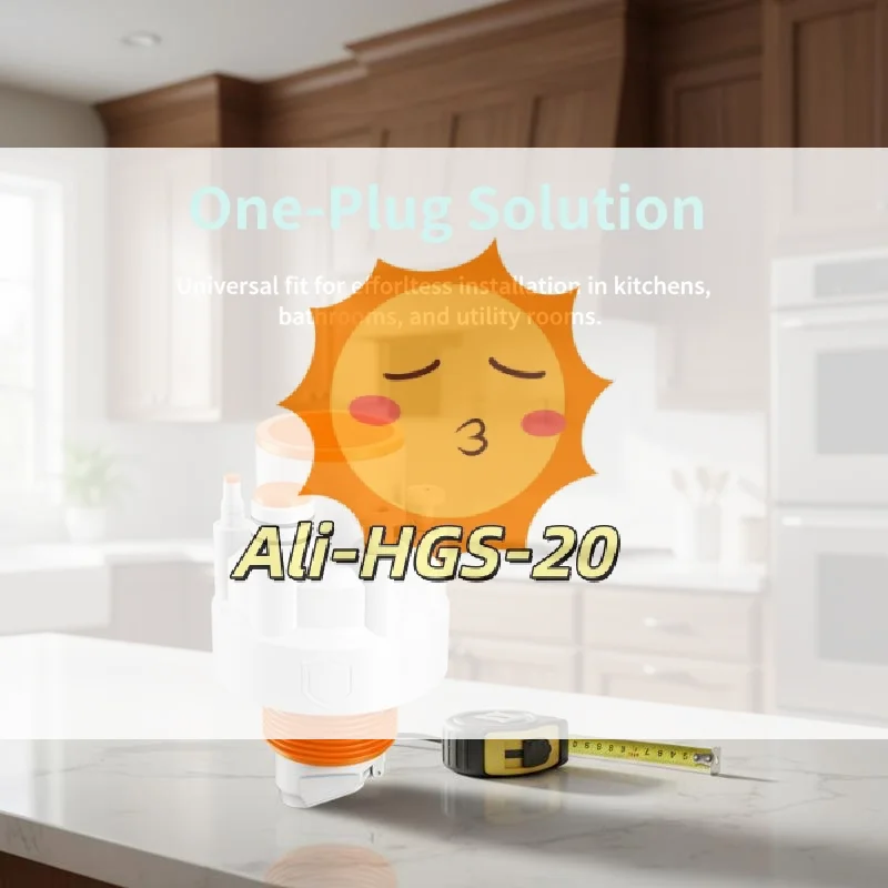 

Kitchen Pipe Sewer Five-in-One Drainpipe Connector for Dishwasher Sink Odor-Proof Leak-Protection Adapter Multipurpose Home Use