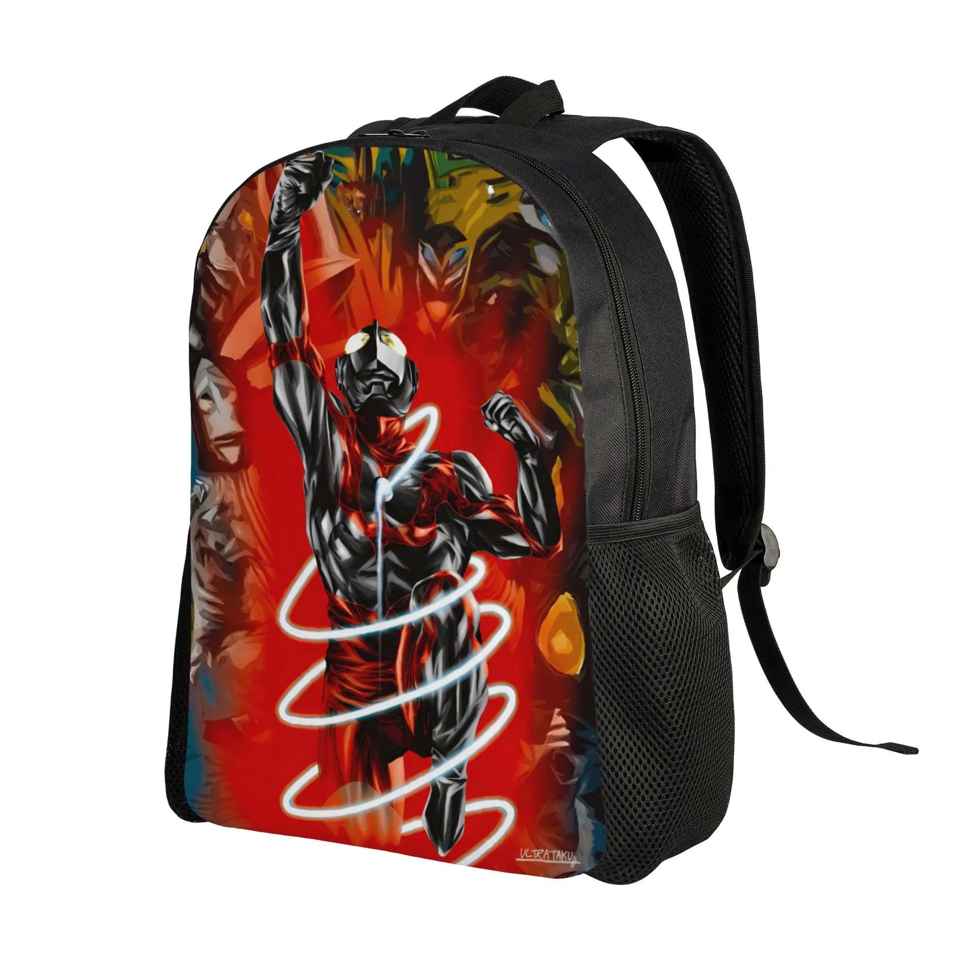 Ultraman Backpack  University Backpacks Male High Quality Durable High School Bags Aesthetic Rucksack