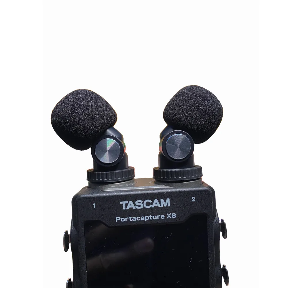 Pop FilteDead Cat Furry Microphone Windscreen Indoor Sponge Wind Muff Cover For Tascam DR40 Dr40X DR07 DR07X  X8 Foam Windshield