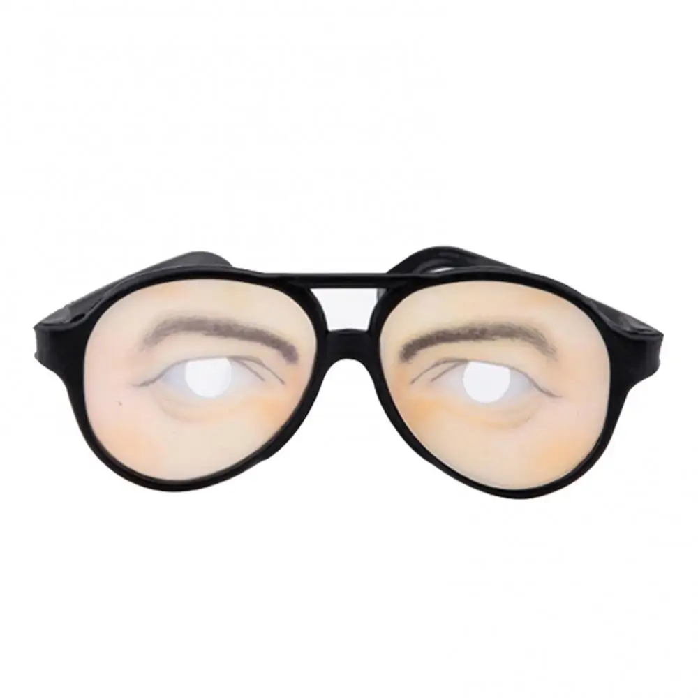 1 Pc Novelty Glasses Funny Fake Eyes Disguise Glasses For Masquerade Halloween Costume Party Photo Booth Props Gag Prank Eye