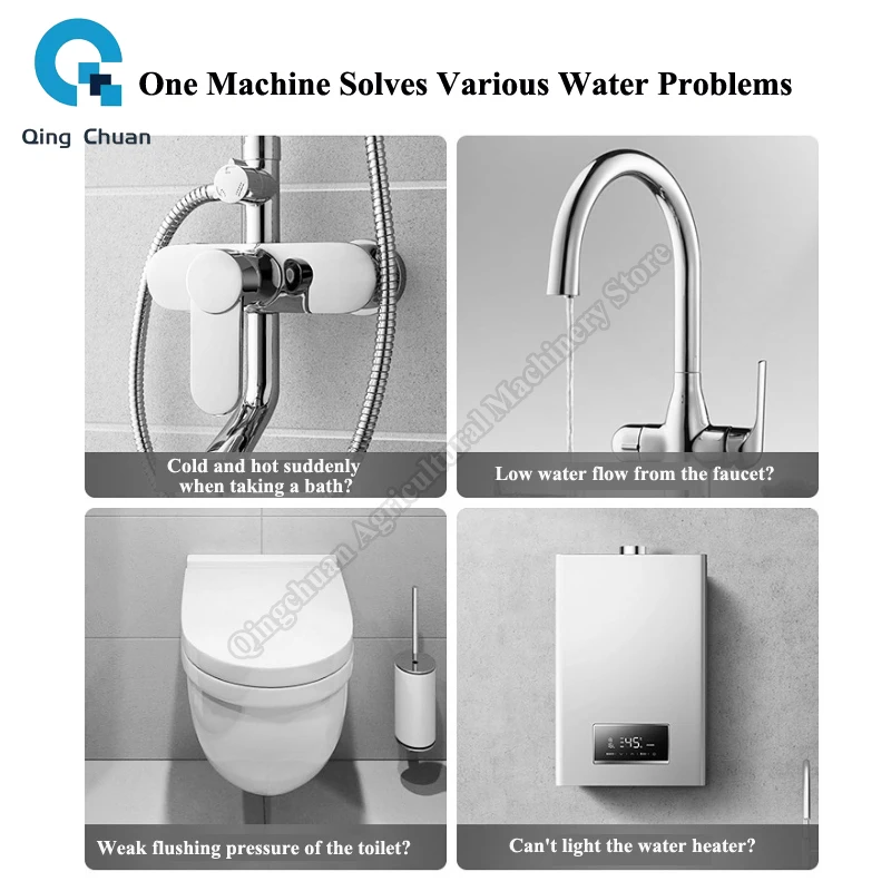 Variable Frequency Booster Pump Industry Aquaculture Hotel Home Constant Pressure Water Supply Pump Hot Water Circulating Pump