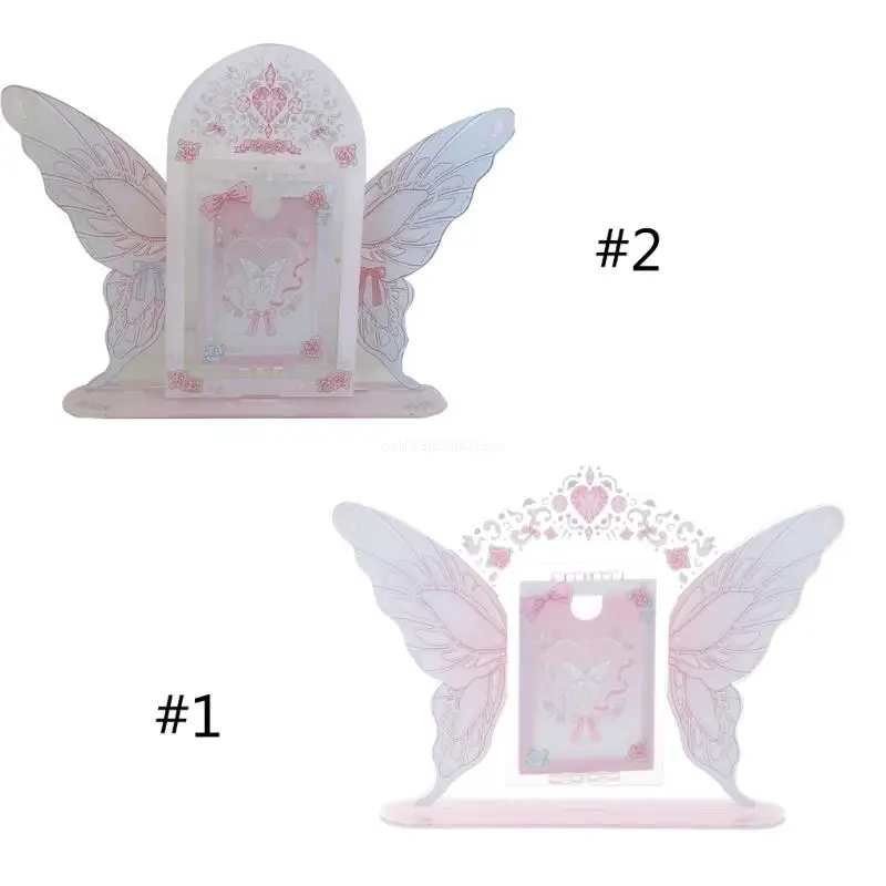 

Acrylic Rotatable Butterfly Picture Frame Household Decorative Frame Supplies for Home Bedroom Dormitory Party Decor Dropship