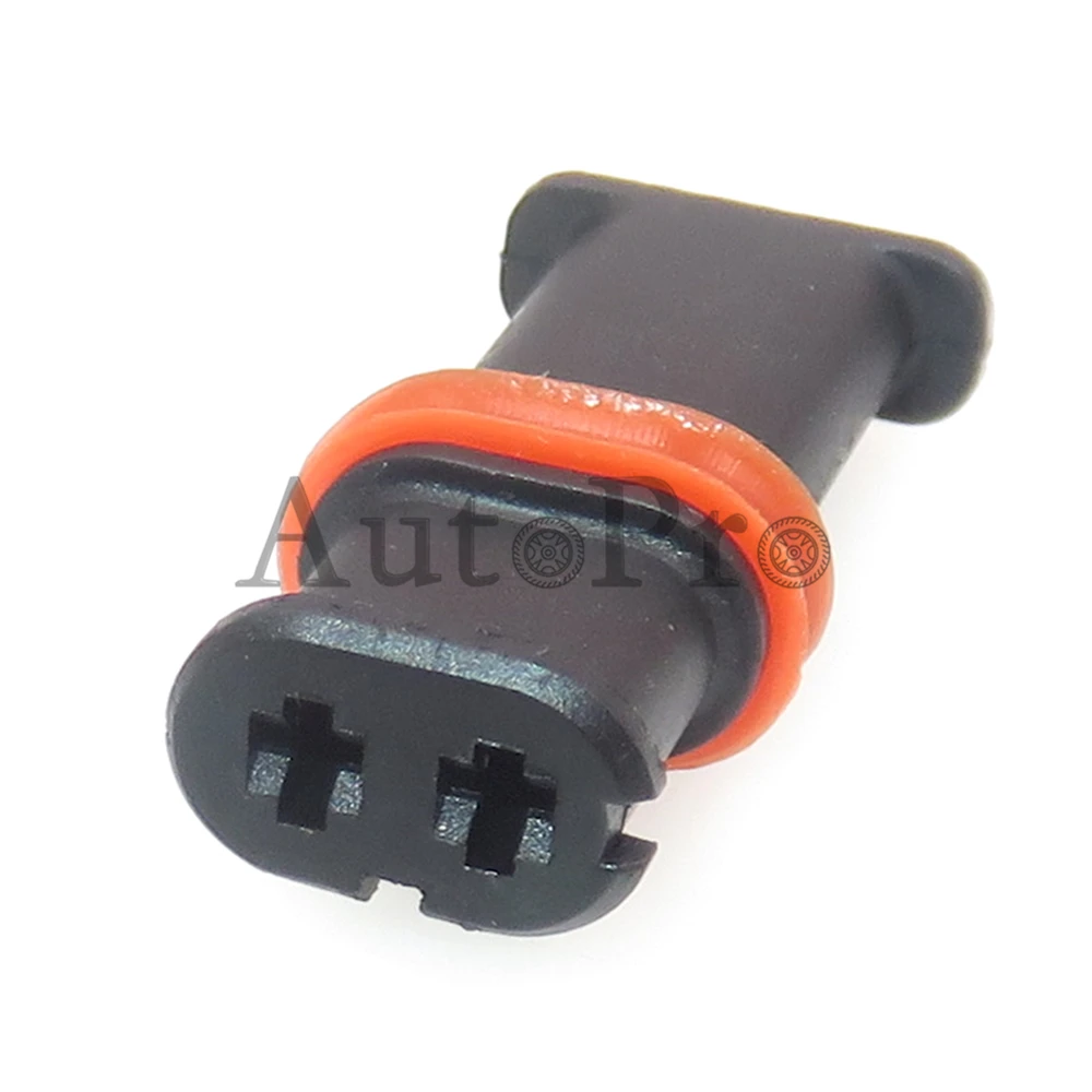 1 Set 2 Hole Car Replacement AC Assembly Connector Parts Auto Air Conditioning Heater Plastic Housing Wire Cable Socket
