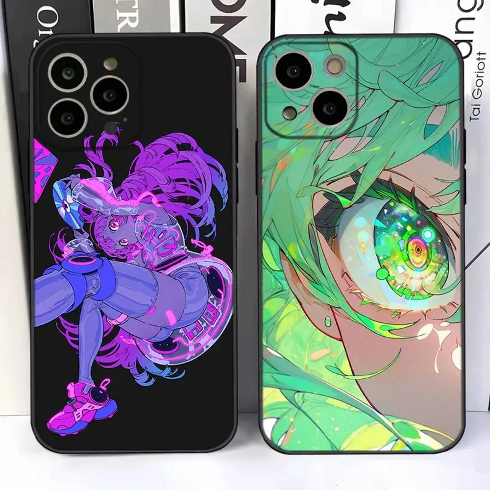 

Yoneyama M-Mai Art Phone Case For iPhone 17,16,15,14,13,12,11 Plus,Pro,Max,Air,XR,XS,X,7,8 SE,Mini Silicone Soft