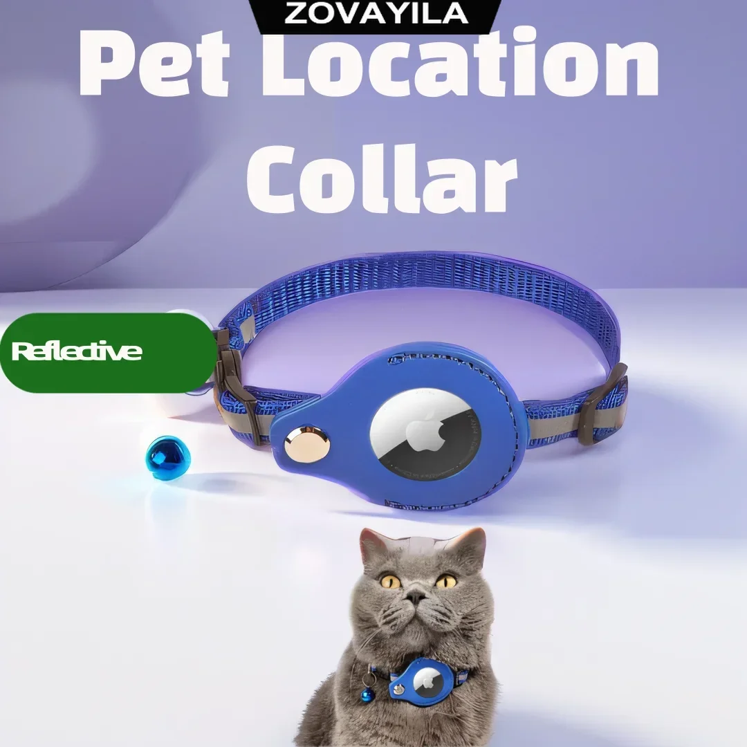 Pet reflective locator collar for Airtag Pet tracker anti-loss cat collar protector