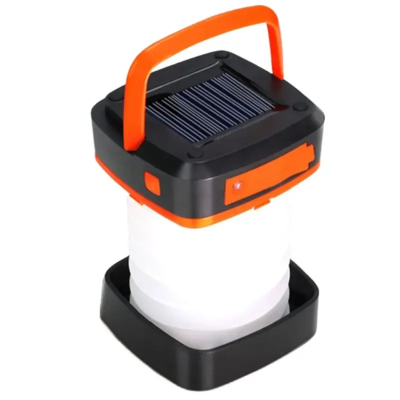 

A24F-Camping Light Solar Rechargable Foldable Portable Lantern