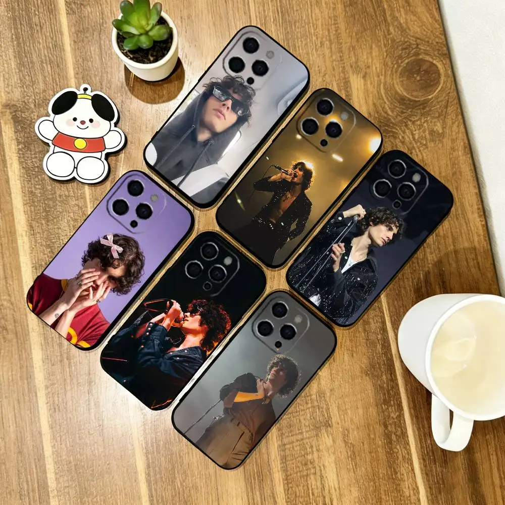 

Elijah Hewson Phone Case For iPhone 17, 16,15,14,13,12,11 Plus,Pro Max, Others Soft Silicone Black Cover