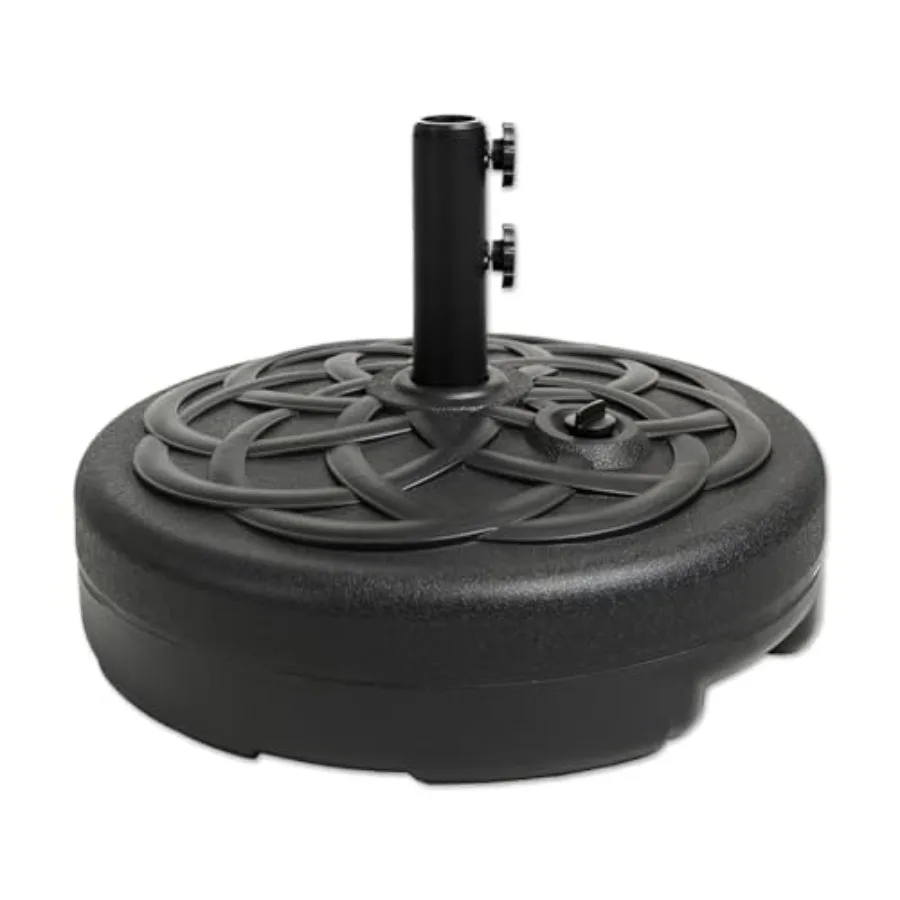 

Основание для зонта HeliosandHestia, 112 фунтов, сверхпрочное, круглое, пластиковое, заполняемое водой и песком, уличная подставка для патио, для торговых палаток