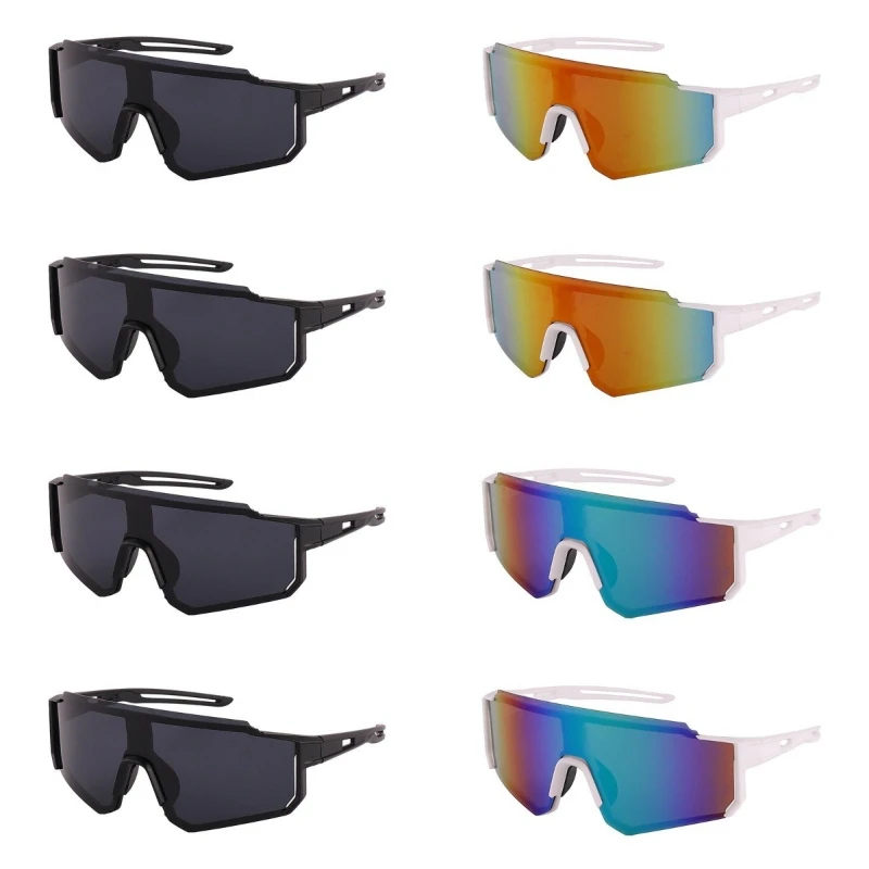 

8PCS Men's Sunglasses Outdoor Cycling Glasses Bicycle Glasses Fishing Women's Sunglasses