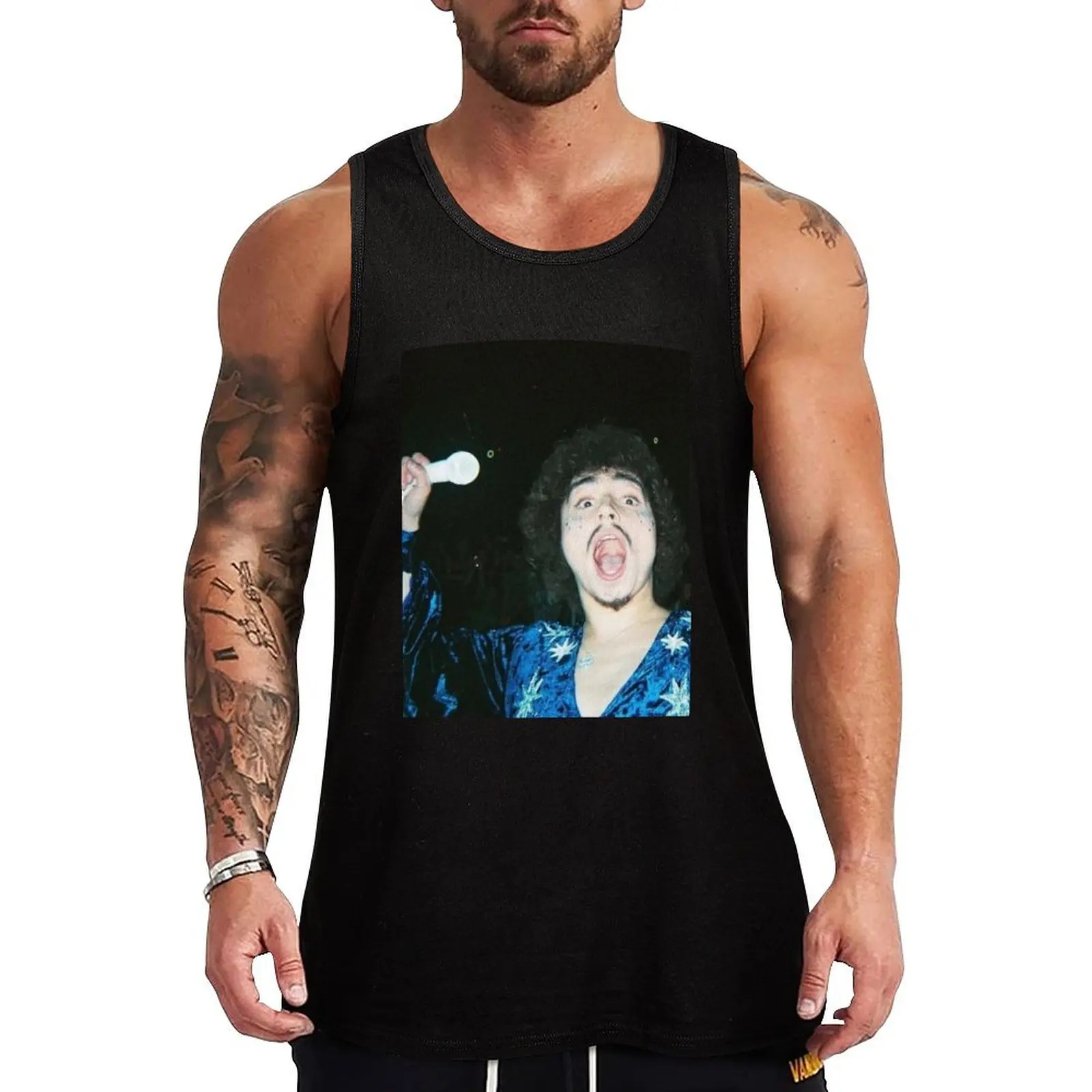 

Josh Kiszka Greta Van Fleet Tank Top summer clothes for men sleeveless Men's t-shirts gym accessories men