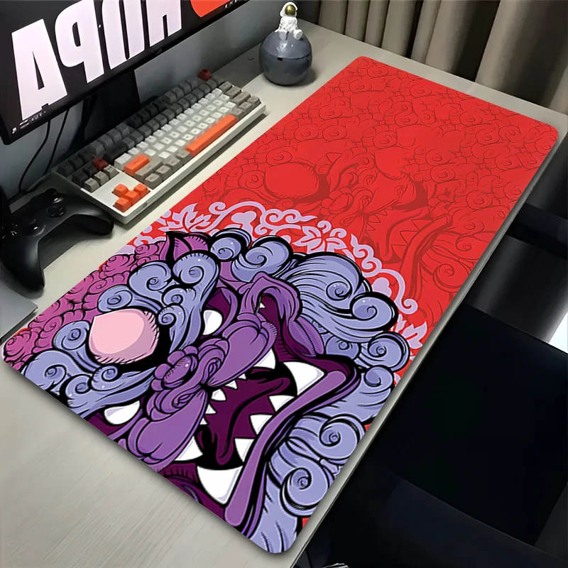 Ghost mask Mouse Pad Gamer Home Computer HD Mousepad Cool Anime Keyboard Pad Large Gaming Mouse Pad E-sports Players desk mat