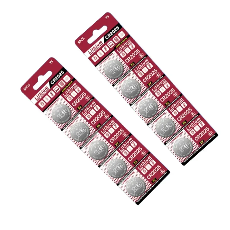 10-300 PCS 3V CR2025 button battery suitable for watch toy remote control calculator car remote control cr2025 button battery